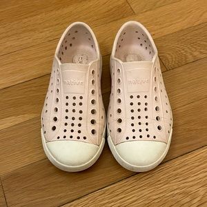 Light Pink Native Shoes size 10